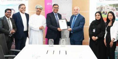 Oman (Middle East College) MEC receives the official CIOB accreditation certificate for its two programmes