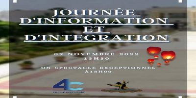 Tunisia (Higher Institute of Computer Science and Management) INFORMATION AND INTEGRATION DAY