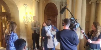 UK (University of Hull) University of Hull students visit to Castle Howard features in new TV series