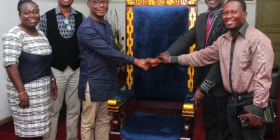 Ghana (Kumasi Technical University) KsTU Receives a Ceremonial Chair for the Chancellor