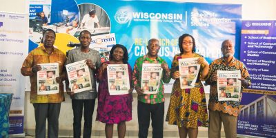 Ghana (Wisconsin International University College) Campus Newspaper “Wisconsin News” Relaunched By School Of Communication Studies Of WIUC-Gh