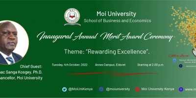 Kenya (Moi University) Inaugural Annual Merit Award Ceremony