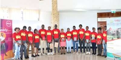 Kenya (Dedan Kimathi University of Technology) Absa Bank representatives holds a hangout session with the recruited DeKUT Student Ambassadors to equip them with skills and knowledge for the world of work.
