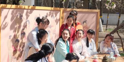 Tianjin University (China) Crabapple Blossom Festival At Tianjin University