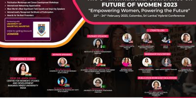 Mauritius (University of Mauritius) Call for papers – 6th International Conference on Future of Women 2023 (FOW 2023)