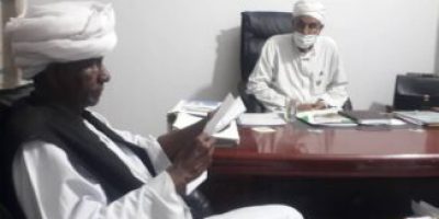 Sudan (University of Kassala) The President Of The University Meets The President Of The University Council And Handed Over To Him The Initiative Of The University Of Kassala