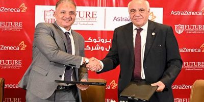 Egypt (Future University in Egypt) FUE signs a cooperation agreement with AstraZeneca