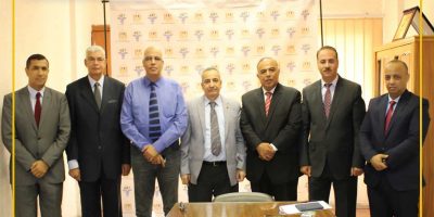 Egypt (Alexandria Higher Institute of Engineering & Technology) Signing a cooperation protocol between the Institute and the Alexandria Petroleum Company