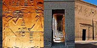 Egypt (Aswan University) Temple of Philae on the island Agilkia