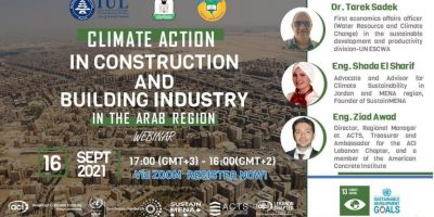 Lebanon (Islamic University of Lebanon) Webinar on Climate Action in Construction and Building Industry