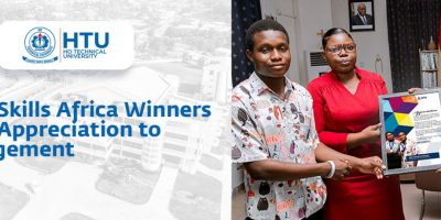 Ghana (Ho Technical University) WorldSkills Africa Winners Show Appreciation To Management