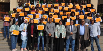 Cairo University (Egypt) Cairo University Faculty of Graduate African Studies Concludes Training Course for Guinean Students Union in Egypt on “Diplomatic Practice”