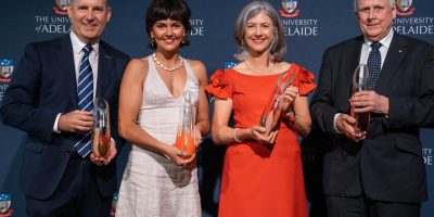 Australia (University of Adelaide) Outstanding alumni receive top awards
