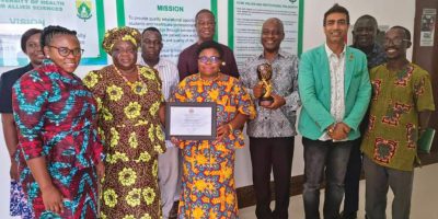 Ghana (University of Health and Allied Sciences) UHAS Receives Best Human Tertiary Education In Health And Sciences Award