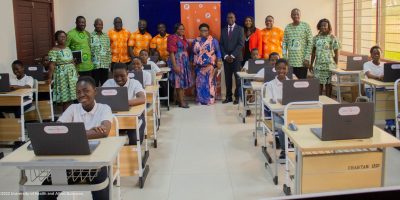 Ghana (University of Health and Allied Sciences) Fidelity Bank Equips UHAS Basic School ICT Lab With Computers