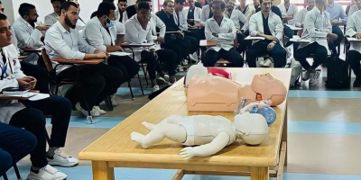 Egypt (October 6 University) Workshop on cardiopulmonary resuscitation for children
