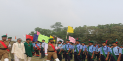 Bangladesh Agricultural University (Bangladesh) Great Independence Day celebration in Bakrivi with great enthusiasm