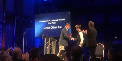 UK (London South Bank University) LSBU stars at Bill Vinten University Awards