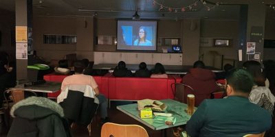 UK (Glasgow Caledonian University) Indian students reminded of home at a recent Students’ Association Bollywood movie night