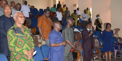 Nigeria (Enugu State University of Science and Technology) Vice chancellor meets with the senate and congregation members of ESUT