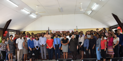 Anton de Kom University (Suriname) Motivational speech by HE Marie Levens