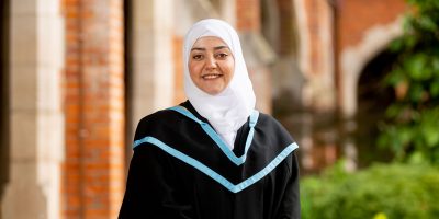 UK (Queen’s University Belfast) “I feel like I’ve got the whole world in my hands” – joyous day as Syrian refugee Shefaa graduates
