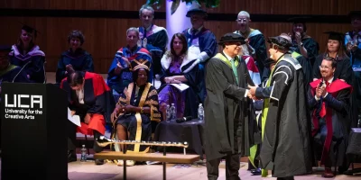 UK (University for the Creative Arts) Creative Visionaries honoured at graduation ceremonies