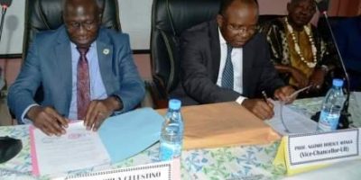 Cameroon (University of Buea) UB & MUST sign Partnership Agreement