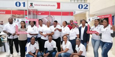 Lesotho (National University of Lesotho) NUL Marketing Team at CHE Fair