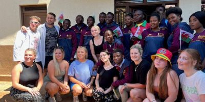 UK (Cardiff Metropolitan University) Students share Welsh teaching with school children in Rwanda